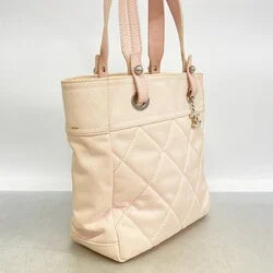 Chanel Paris Biarritz Canvas Tote Bag, Pink, Women's