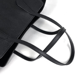 Gucci Swing Tote Bag, Leather, Black, 354408, Women's