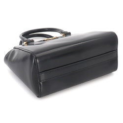 Prada PRADA 2-way Hand Shoulder Handbag Leather Nero Black 1BA380 Bag