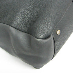DIOR Tod's 2-way Bag Women Leather Handbag,Shoulder Bag Dark Gray